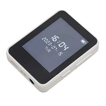 Amazon.co.jp: MP3 音楽プレーヤー、目覚まし時計 FM (白